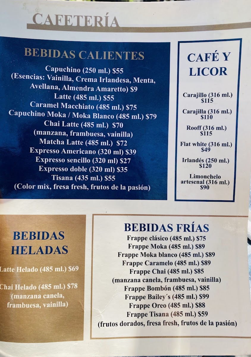 Maroffa Restaurante Menu - Image 2